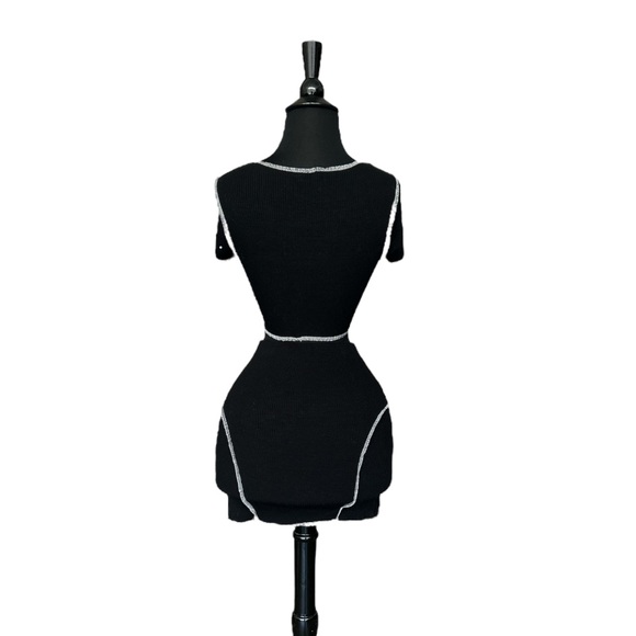 May Pink Two Piece Crop Top & Skirt - Picture 2 of 12